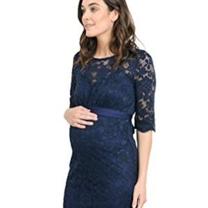 Women's Baby Shower Floral Lace Maternity